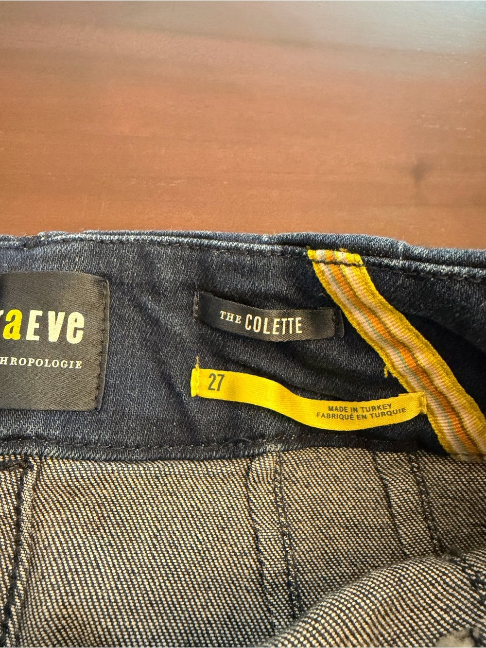 Maeve Colette High-Rise Wide-Leg Cropped Jeans Anthropologie (J3) - Picture 7 of 9
